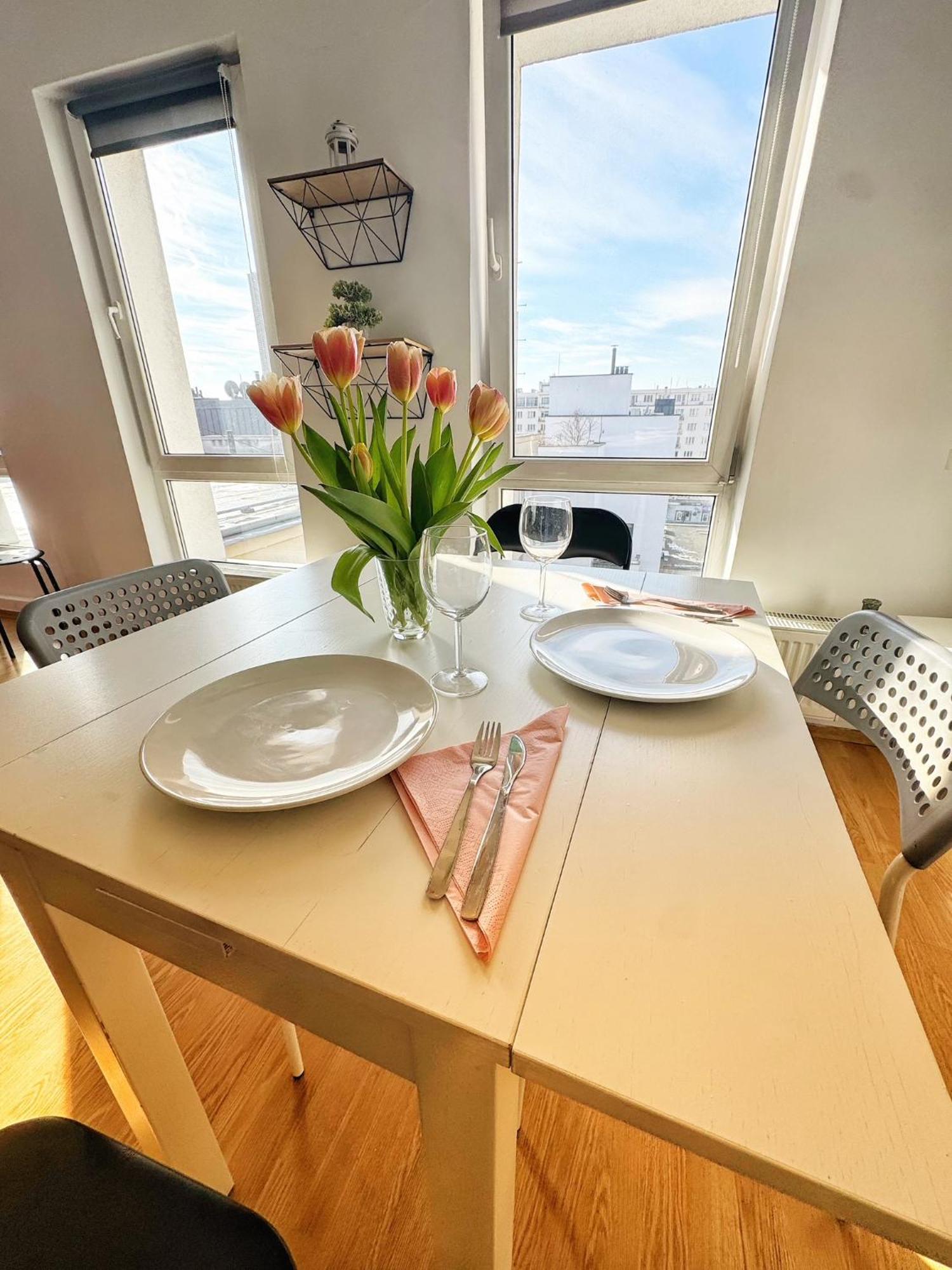 Hoza Apartament Studio W Centrum Warszawy Варшава Екстериор снимка